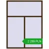 Pricing Tilt-and-Turn 1500x2000 mm REHAU OPTIMUM EURO-DESIGN 70 DARK_OAK two-sided. Price: 2 288.87 PLN