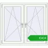 Ustalenie cen Okna skrzydłowe 1260x1130 mm REHAU ENERGY-SAVING SYNEGO MD DARK_OAK zewnętrzny. Cena: 404,16 €