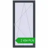 Pricing Tilt-and-Turn 1040x2180 mm REHAU OPTIMUM EURO-DESIGN 70 ANTHRACITE_GREY_STRUKTURAL two-sided. Price: 2 453.67 PLN