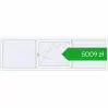 Ustalenie cen Okna skrzydłowe 3000x900 mm ALU STANDARD 72 RAL 9016 Traffic white dwustronny. Cena: 5008,67 zł
