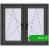 Pricing Tilt-and-Turn 1065x920 mm REHAU ENERGY-SAVING SYNEGO MD BASALT_GREY two-sided. Price: 1649,70 zł