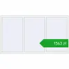 Pricing Tilt-and-Turn 2440x1360 mm REHAU OPTIMUM EURO-DESIGN 70 ANTHRACITE_GREY_STRUKTURAL external. Price: 1562,57 zł