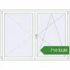 Pricing Tilt-and-Turn 1840x1370 mm KORSA OPTIMUM REHAU EURO 70. Price: 709.88 EUR