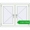 Pricing Tilt-and-Turn 1000x800 mm ALU STANDARD 72 RAL 9016 Traffic white two-sided. Price: 4 911.45 PLN
