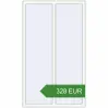 Pricing Tilt-and-Turn 990x1680 mm KORSA BRILLANT DESIGN RAL 9016 Traffic white two-sided. Price: 328.46 EUR