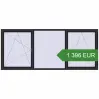Pricing Tilt-and-Turn 3080x1290 mm KORSA ENERGY-SAVING REHAU SYNEGO MD. Price: 1 395.9 EUR