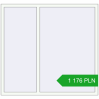 Pricing Tilt-and-Turn 1600x1500 mm REHAU OPTIMUM EURO-DESIGN 70 RAL 9016 Traffic white two-sided. Price: 1 175.82 PLN