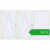 Pricing Tilt-and-Turn 2440x1450 mm REHAU OPTIMUM EURO-DESIGN 70 RAL 9016 Traffic white two-sided. Price: 567,36 €