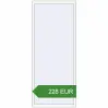 Pricing Tilt-and-Turn 870x2090 mm KORSA BRILLANT DESIGN RAL 9016 Traffic white two-sided. Price: 227.85 EUR