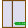 Pricing Tilt-and-Turn 1300x1500 mm REHAU OPTIMUM EURO-DESIGN 70 GOLDEN OAK two-sided. Price: 1 810.92 PLN