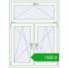 Ustalenie cen Okna skrzydłowe 1050x1400 mm REHAU OPTIMUM EURO-DESIGN 70 RAL 9016 Traffic white dwustronny. Cena: 1357,56 zł