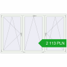 Pricing Tilt-and-Turn 2440x1450 mm REHAU OPTIMUM EURO-DESIGN 70 RAL 9016 Traffic white two-sided. Price: 2113,34 zł