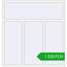 Pricing Tilt-and-Turn 1800x1900 mm REHAU OPTIMUM EURO-DESIGN 70 RAL 9016 Traffic white two-sided. Price: 1 528.14 PLN