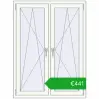 Pricing Tilt-and-Turn 1050x1400 mm REHAU ENERGY-SAVING SYNEGO MD RAL 9016 Traffic white two-sided. Price: 441,20 €