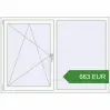 Pricing Tilt-and-Turn 1670x1170 mm KORSA ENERGY-SAVING REHAU SYNEGO MD. Price: 663.24 EUR