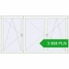 Pricing Tilt-and-Turn 2640x1480 mm REHAU OPTIMUM EURO-DESIGN 70 RAL 9016 Traffic white two-sided. Price: 3 957.96 PLN