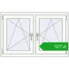 Ustalenie cen Okna skrzydłowe 1110x725 mm REHAU ENERGY-SAVING SYNEGO MD ANTHRACITE_GREY_STRUKTURAL zewnętrzny. Cena: 1277,11 zł