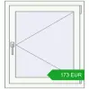 Pricing Tilt-and-Turn 750x820 mm REHAU OPTIMUM EURO-DESIGN 70 RAL 9016 Traffic white two-sided. Price: 172.79 EUR