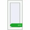 Pricing Tilt-and-Turn 300x600 mm KORSA OPTIMUM REHAU EURO 70 RAL 9016 Traffic white two-sided. Price: 44,05 €