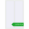 Pricing Tilt-and-Turn 1600x2500 mm REHAU OPTIMUM EURO-DESIGN 70 RAL 9016 Traffic white two-sided. Price: 2 979.04 PLN