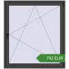 Pricing Tilt-and-Turn 1290x1430 mm KORSA ENERGY-SAVING REHAU SYNEGO MD. Price: 791.89 EUR