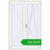 Pricing Tilt-and-Turn 1000x1500 mm REHAU ENERGY-SAVING SYNEGO MD RAL 9016 Traffic white two-sided. Price: 532.05 EUR