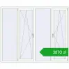 Pricing Tilt-and-Turn 2200x1800 mm REHAU ENERGY-SAVING SYNEGO MD RAL 9016 Traffic white two-sided. Price: 3870,21 zł