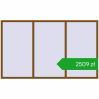 Ustalenie cen Okna skrzydłowe 3000x1800 mm REHAU OPTIMUM EURO-DESIGN 70 GOLDEN OAK dwustronny. Cena: 2508,89 zł