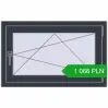 Pricing Tilt-and-Turn 900x560 mm REHAU OPTIMUM EURO-DESIGN 70 ANTHRACITE_GREY_STRUKTURAL two-sided. Price: 1 066.16 PLN