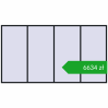 Pricing Tilt-and-Turn 4200x2300 mm REHAU OPTIMUM EURO-DESIGN 70 BLACK_COOL_110L-2 two-sided. Price: 6633,53 zł