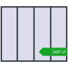 Ustalenie cen Okna skrzydłowe 2400x2000 mm REHAU OPTIMUM EURO-DESIGN 70 ANTHRACITE_GREY_STRUKTURAL dwustronny. Cena: 2487,17 zł