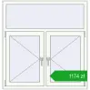 Ustalenie cen Okna skrzydłowe 1200x1250 mm REHAU OPTIMUM EURO-DESIGN 70 RAL 9016 Traffic white dwustronny. Cena: 1174,34 zł