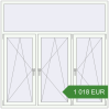 Pricing Tilt-and-Turn 1800x1800 mm KORSA OPTIMUM REHAU EURO 70. Price: 1 018.09 EUR