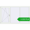 Pricing Tilt-and-Turn 2200x1300 mm REHAU ENERGY-SAVING SYNEGO MD GOLDEN OAK external. Price: 3 235.25 PLN
