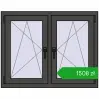 Pricing Tilt-and-Turn 1035x815 mm REHAU ENERGY-SAVING SYNEGO MD BASALT_GREY two-sided. Price: 1508,14 zł