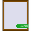Pricing Tilt-and-Turn 850x1000 mm REHAU OPTIMUM EURO-DESIGN 70 GOLDEN OAK two-sided. Price: 684.46 PLN