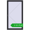 Pricing Tilt-and-Turn 1200x2200 mm REHAU ENERGY-SAVING SYNEGO MD BLACK_ULTI-MATT two-sided. Price: 3 150.96 PLN