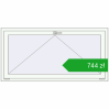 Ustalenie cen Okna skrzydłowe 1500x750 mm REHAU OPTIMUM EURO-DESIGN 70 RAL 9016 Traffic white dwustronny. Cena: 743,77 zł