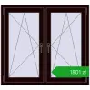 Pricing Tilt-and-Turn 1140x1040 mm REHAU ENERGY-SAVING SYNEGO MD CHOCOLATE_BROWN two-sided. Price: 1801,15 zł