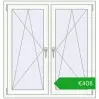 Ustalenie cen Okna skrzydłowe 1125x1190 mm REHAU ENERGY-SAVING SYNEGO MD BLACK_ULTI-MATT zewnętrzny. Cena: 408,43 €