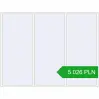 Pricing Tilt-and-Turn 3000x2300 mm REHAU BRILLANT DESIGN RAL 9016 Traffic white two-sided. Price: 5 026.14 PLN