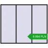 Pricing Tilt-and-Turn 3000x2500 mm REHAU OPTIMUM EURO-DESIGN 70 BLACK_BROWN two-sided. Price: 6 894.05 PLN