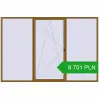 Pricing Tilt-and-Turn 3600x2400 mm REHAU ENERGY-SAVING SYNEGO MD LIGHT_OAK two-sided. Price: 8 701.2 PLN