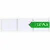 Pricing Tilt-and-Turn 2800x800 mm REHAU OPTIMUM EURO-DESIGN 70 RAL 9016 Traffic white two-sided. Price: 1 237.04 PLN