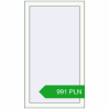 Pricing Tilt-and-Turn 600x1065 mm ALU STANDARD 72 RAL 9016 Traffic white two-sided. Price: 991,06 zł