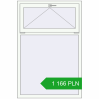 Pricing Tilt-and-Turn 1000x1500 mm REHAU OPTIMUM EURO-DESIGN 70 RAL 9016 Traffic white two-sided. Price: 1 165.99 PLN