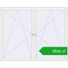 Pricing Tilt-and-Turn 2600x2100 mm REHAU ENERGY-SAVING SYNEGO MD BLACK_BROWN external. Price: 4865,52 zł