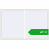 Ustalenie cen Okna skrzydłowe 1961x1213 mm KORSA OPTIMUM REHAU EURO 70. Cena: 421,07 €