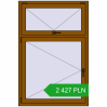 Pricing Tilt-and-Turn 1000x1500 mm REHAU OPTIMUM EURO-DESIGN 70 GOLDEN OAK two-sided. Price: 2 426.82 PLN