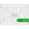 Ustalenie cen Okna rozwierne 1035x740 mm REHAU ENERGY-SAVING SYNEGO MD GOLDEN OAK zewnętrzny. Cena: 1648,54 zł